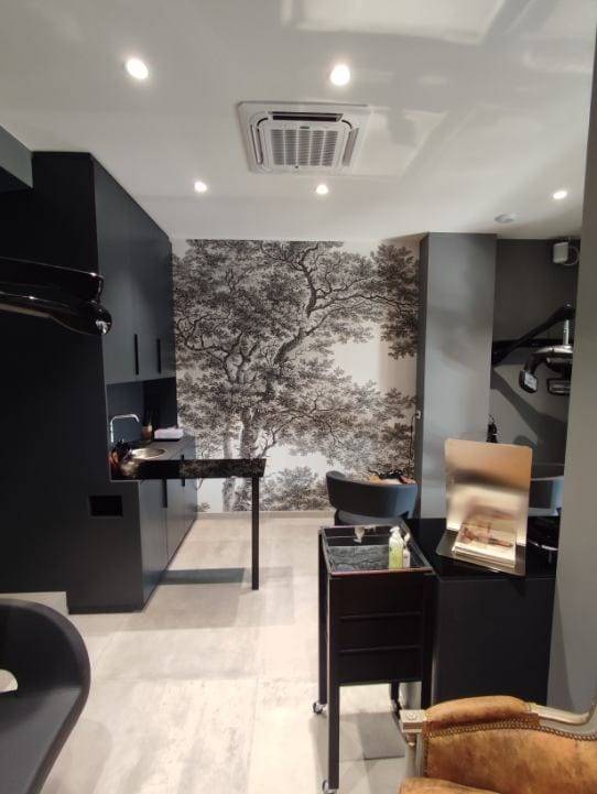 rénovation salon de coiffure