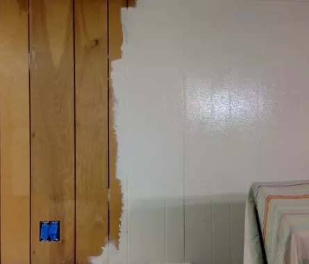 Repeindre du lambris 